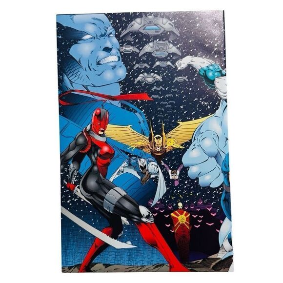 Brigade 1 May 1993 Image Comic Book Gatefold Cover Blood Brothers NM - Picture 3 of 5